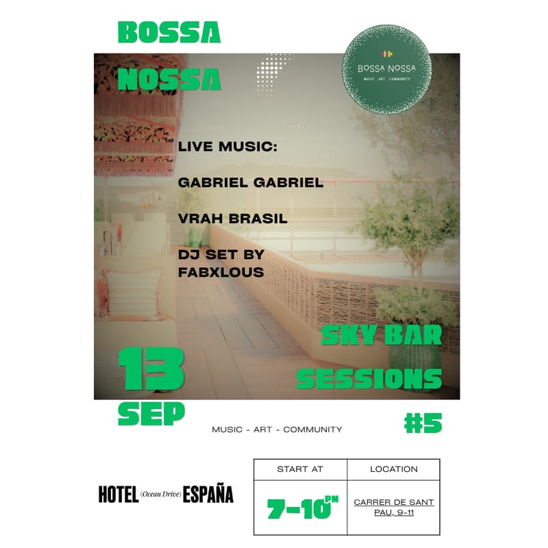 Cover Image for Bossa Nossa – #5 Sky Bar Sessions