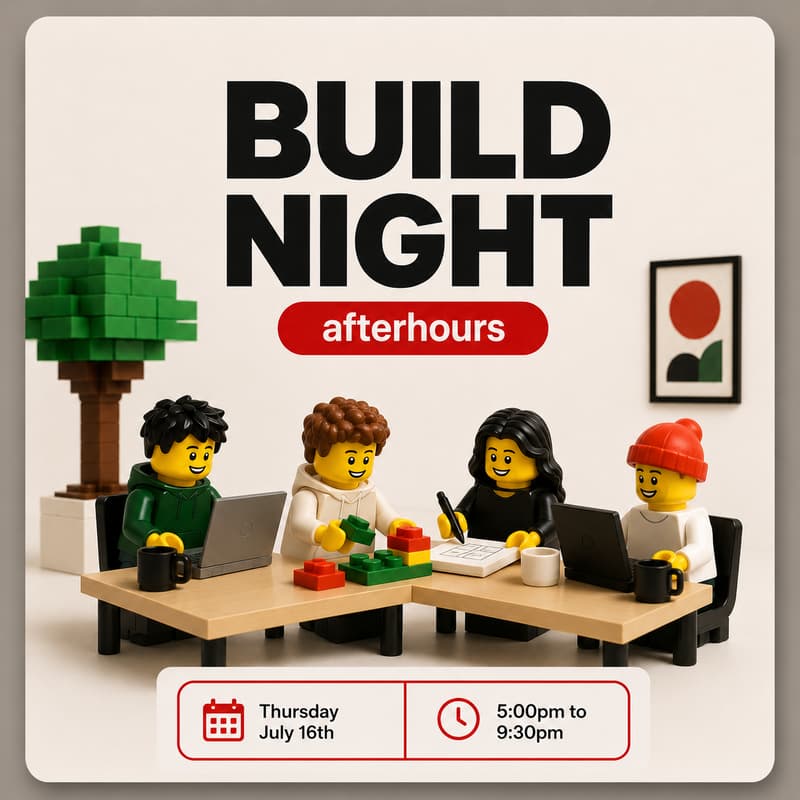 Cover Image for BUILD NIGHT by aftrhrs