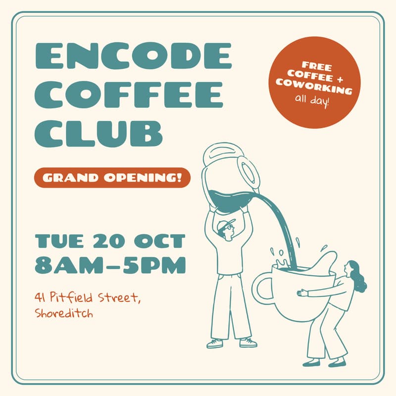 Cover Image for Encode Coffee Club: Grand Opening