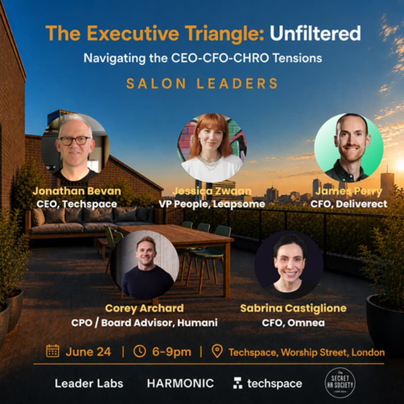 Cover Image for The Executive Triangle: Unfiltered - Navigating the CEO-CFO-CHRO Tensions