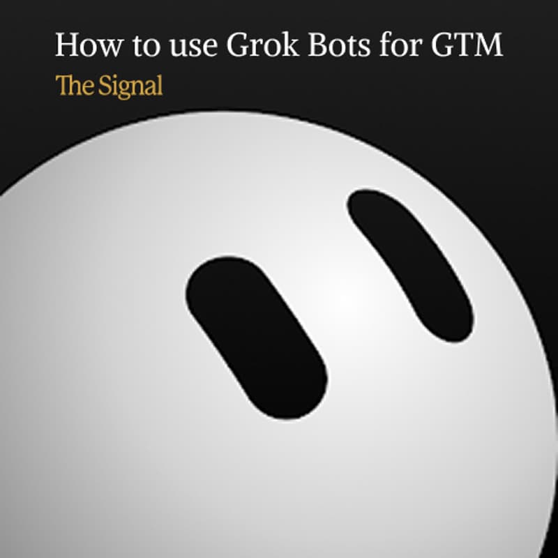 Cover Image for How to use Grok Bots for GTM