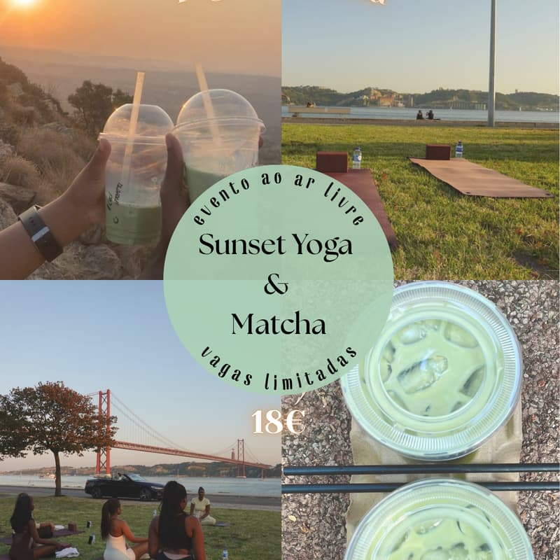 Cover Image for Sunset Yoga & Matcha