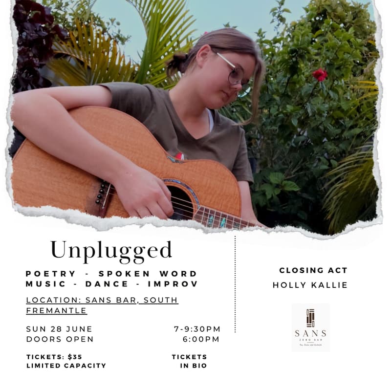 Cover Image for Unplugged- Open Mic, Perth