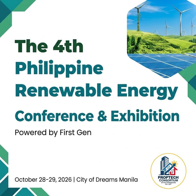 Cover Image for The 4th Philippine Renewable Energy Conference & Exhibition [Partner event]