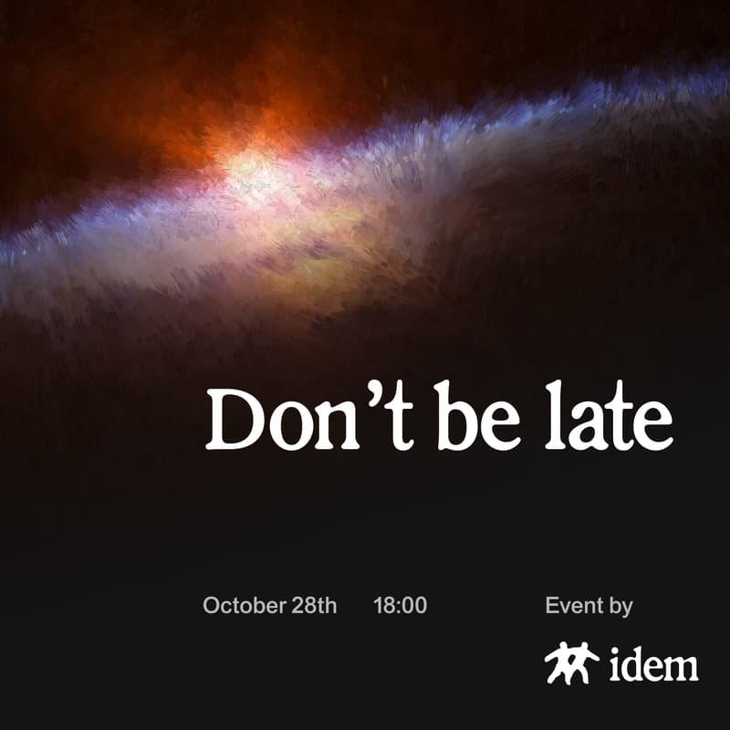 Cover Image for Don't be late
