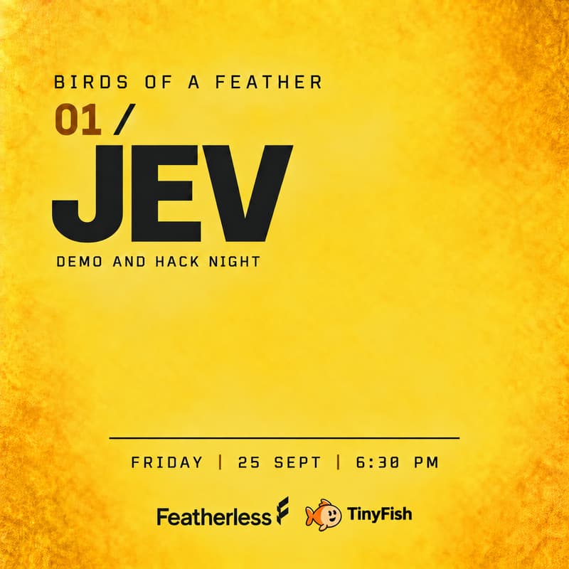 Cover Image for Jev Hack/Demo Night | Birds of a Feather