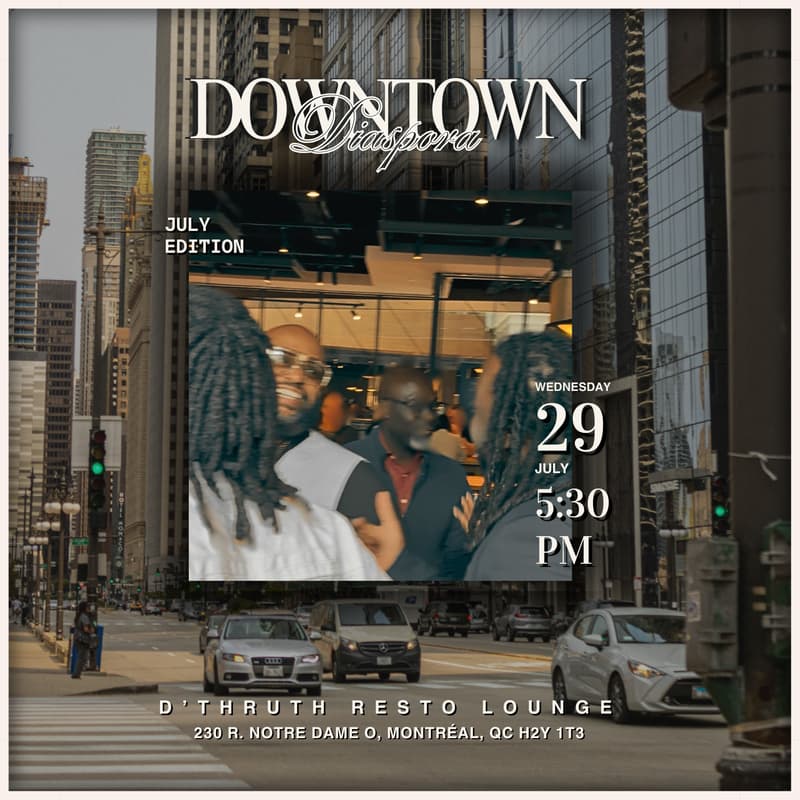 Cover Image for Downtown Diaspora: An after-hours gathering for Black Professionals