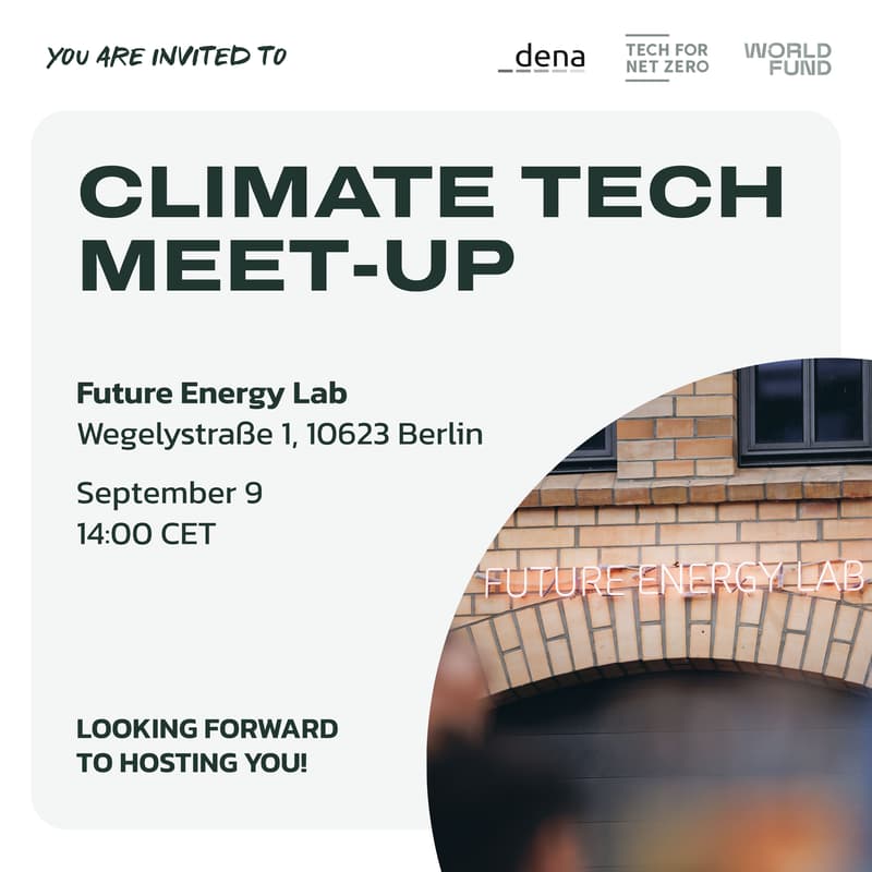 Cover Image for Climate Tech Meetup vol. 06 | Financing Scale