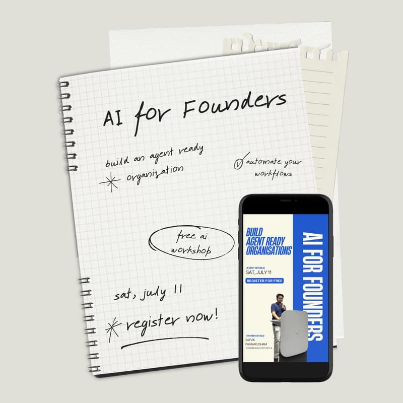 Cover Image for AI for Founders & Executives : Automate your organizations