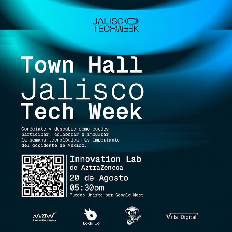 Cover Image for 📢 Town Hall Jalisco Tech Week 2026. ¡Todo lo que necesitas saber!