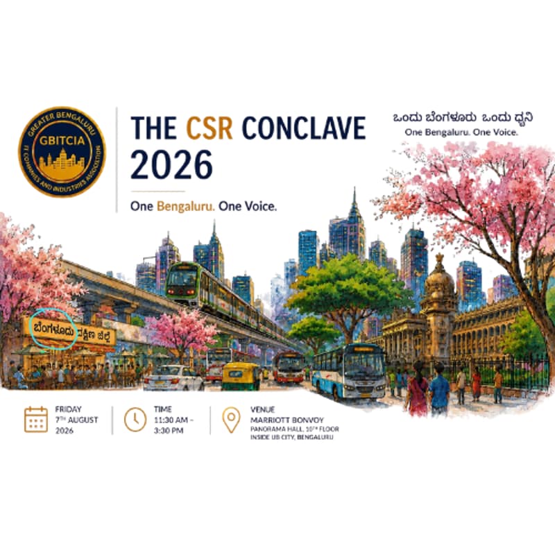 Cover Image for GBITCIA–Karnataka Vision 2030-CSR Conclave 2026