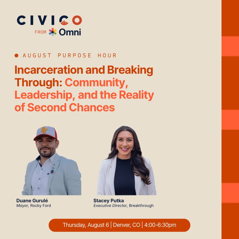 Cover Image for CiviCO from Omni Purpose Hour: Incarceration and Breaking Through
