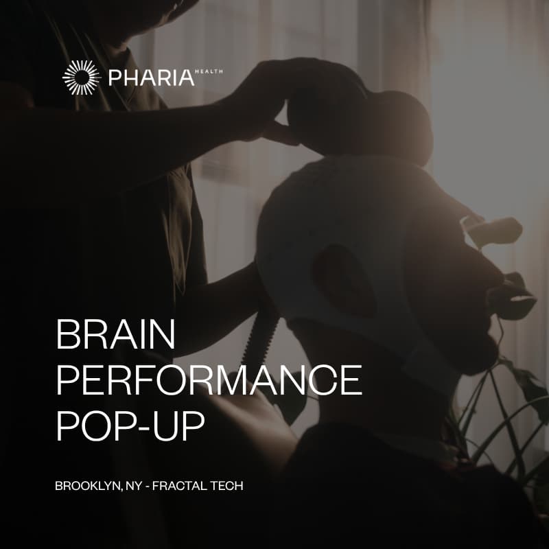 Cover Image for Brain performance pop-up with Pharia Health (advanced sign-up is required)