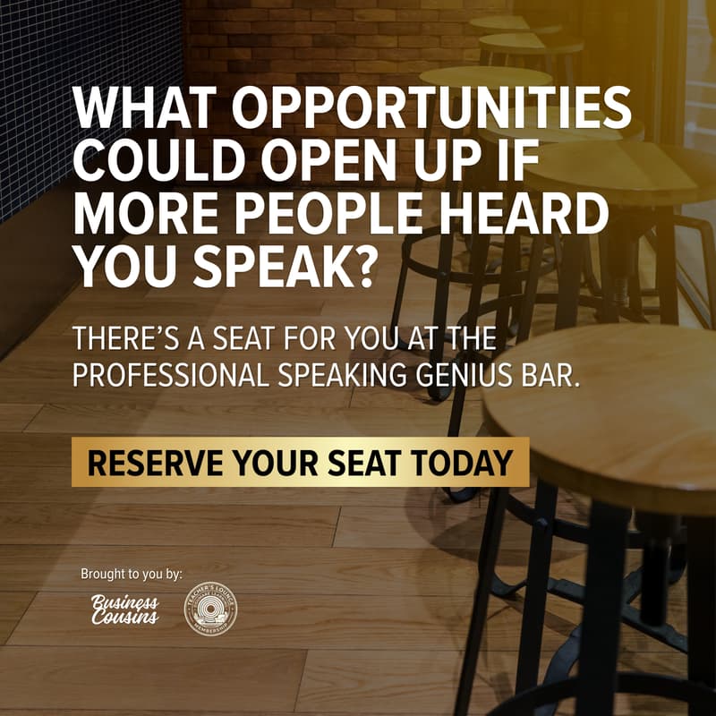 Cover Image for Level Up Your Speaking Genius Bar