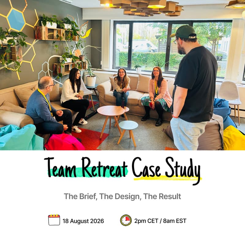 Cover Image for Team Retreat Case Study: The Brief, The Design, The Result