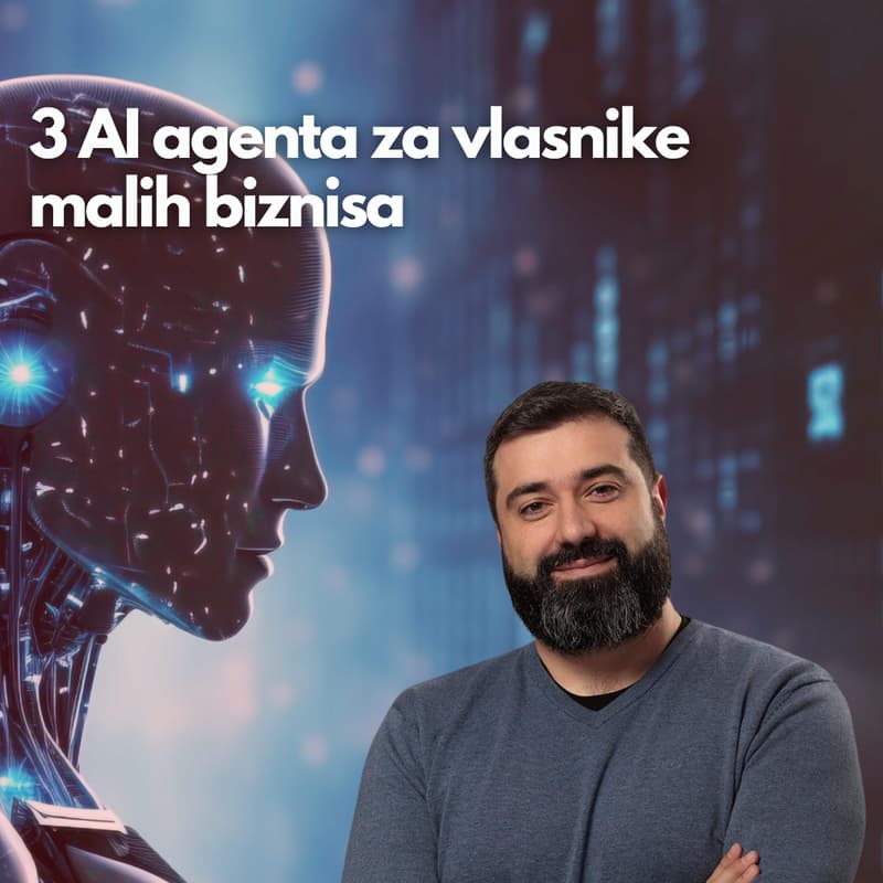 Cover Image for 3 AI agenta za vlasnike malih biznisa