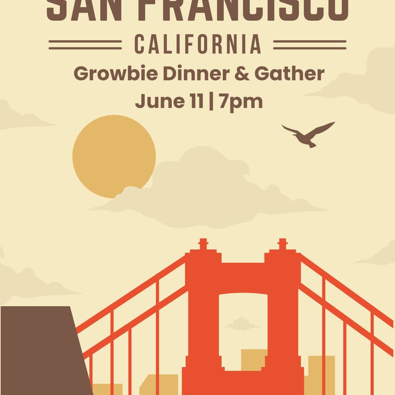 Cover Image for Growbie SF Dinner & Gather