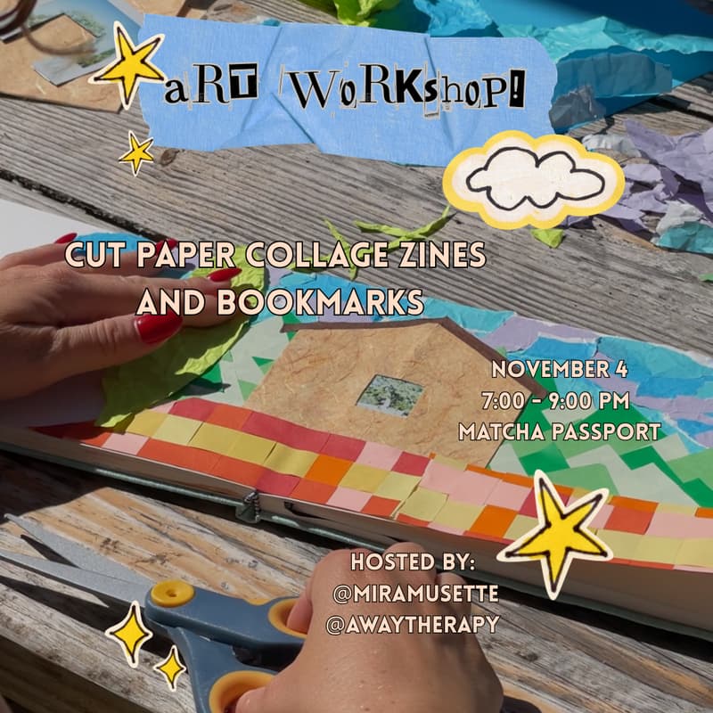 Cover Image for Paper Collage Zines & Bookmarks