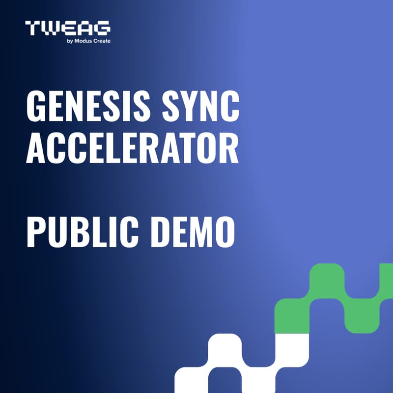 Cover Image for Genesis Sync Accelerator - Public Demo & Q&A