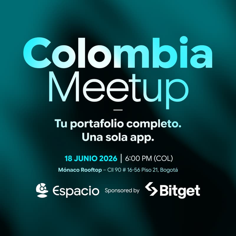 Cover Image for Espacio x Bitget Meetup: Colombia