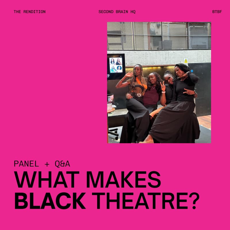 Cover Image for What Makes Black Theatre? Panel + Q&A