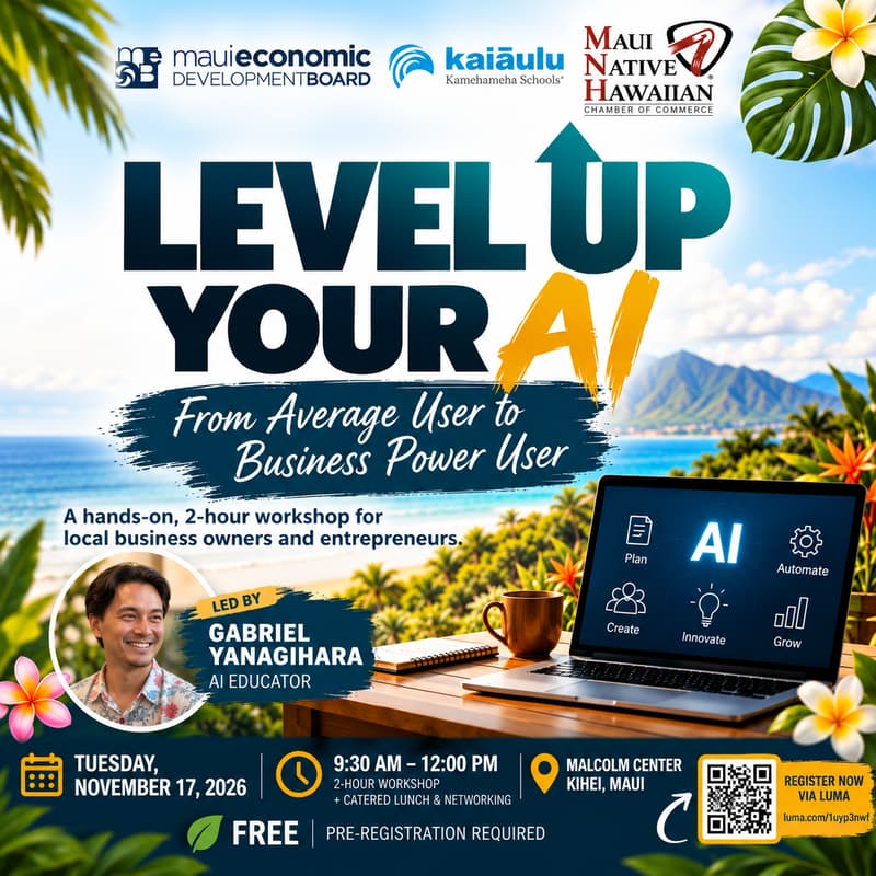 Cover Image for AI for Business Workshop - Intermediate Level