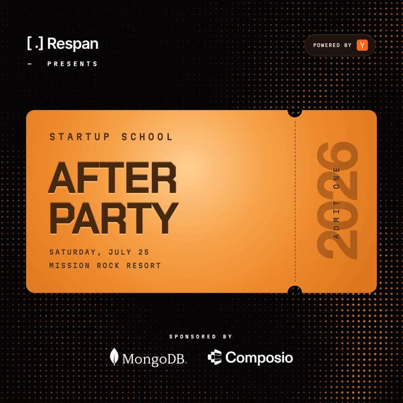 Cover Image for YC Startup School After Party - Respan