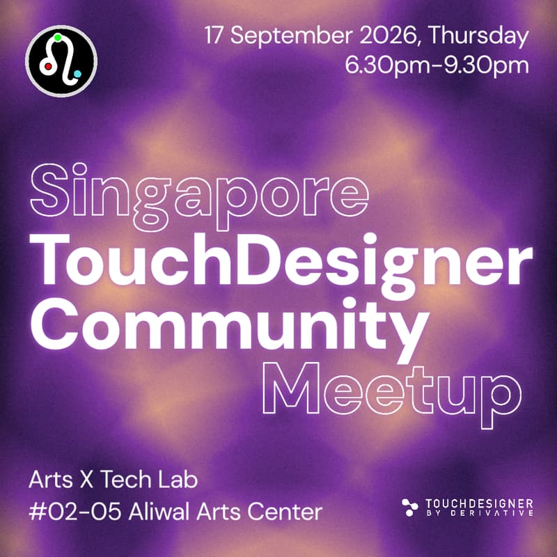 Cover Image for SG TouchDesigner Community Meetup #4