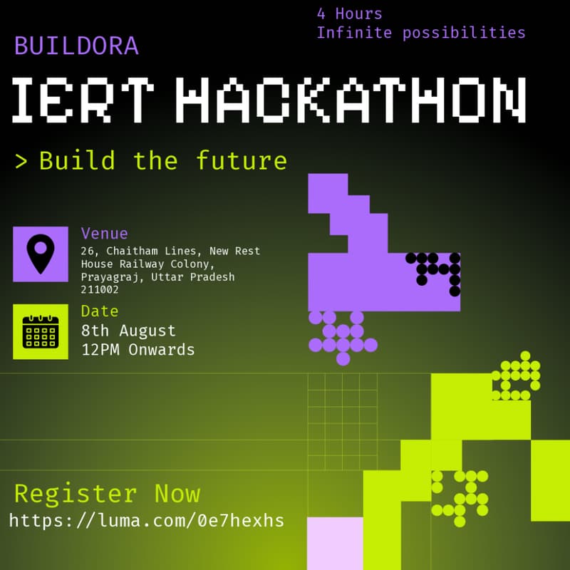 Cover Image for IERT Buildora Hackathon