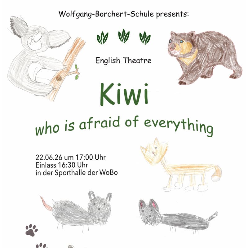 Cover Image for English Theatre: Kiwi - Who is afraid of Everything