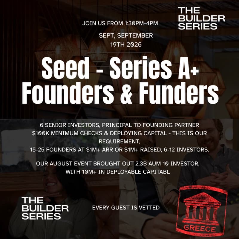 Cover Image for The Deployment Room: 6 Active Funds, 20 Founders (Seed to Series A+) - Jan. 23rd.