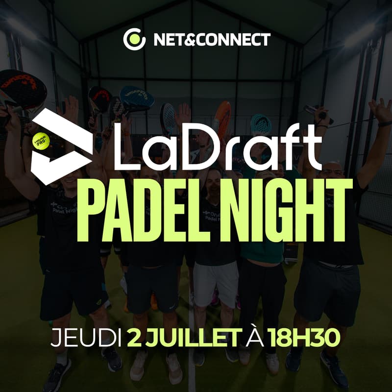 Cover Image for Soirée LaDraft Padel Night