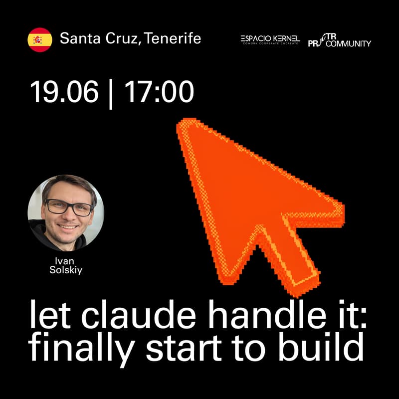 Cover Image for Tenerife. Let Claude handle it. Start building.