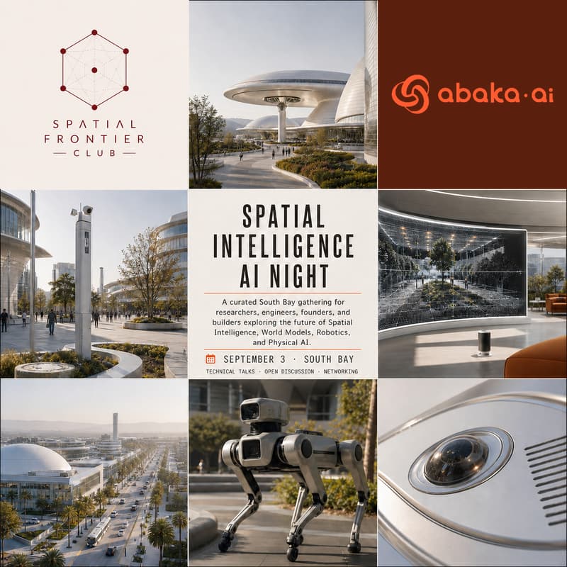 Cover Image for SFC × Abaka AI Spatial Intelligence Night