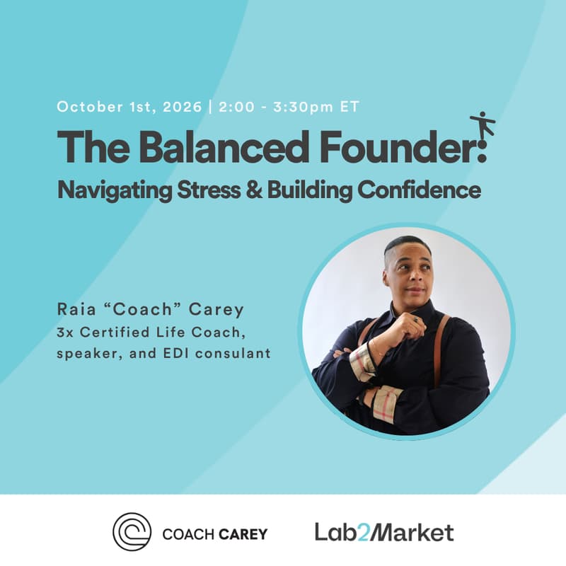 Cover Image for The Balanced Founder: Navigating Stress & Building Confidence with Raia 'Coach' Carey
