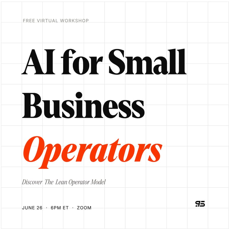 Cover Image for AI for Small Business Operators