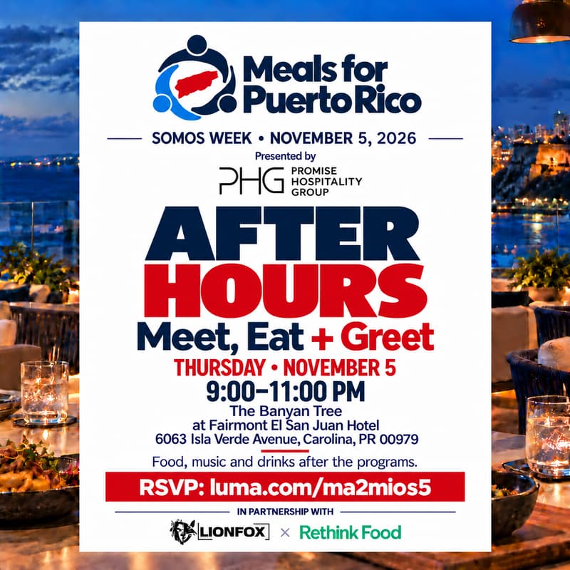 Cover Image for Meals for Puerto Rico: After Hours Party