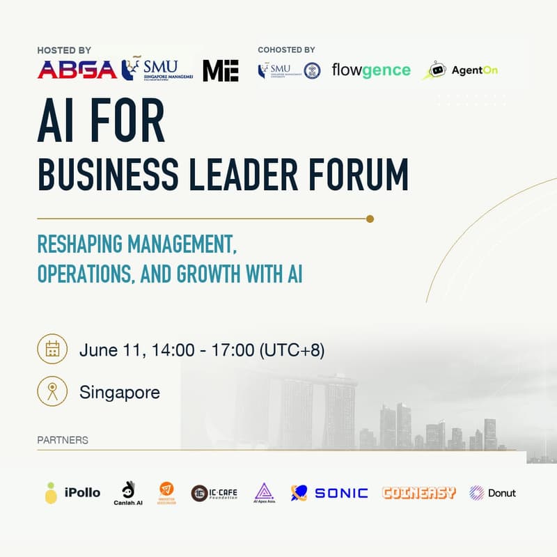 Cover Image for AI for Business Leaders Forum @ SuperAI 2026