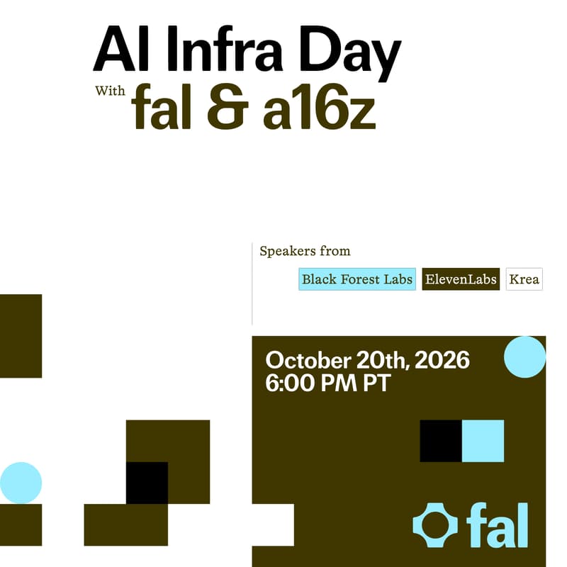 Cover Image for AI Infra Day with fal & a16z