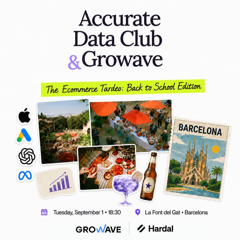 Cover Image for Accurate Data Club x Growave : Back to School Tapeo 🍸