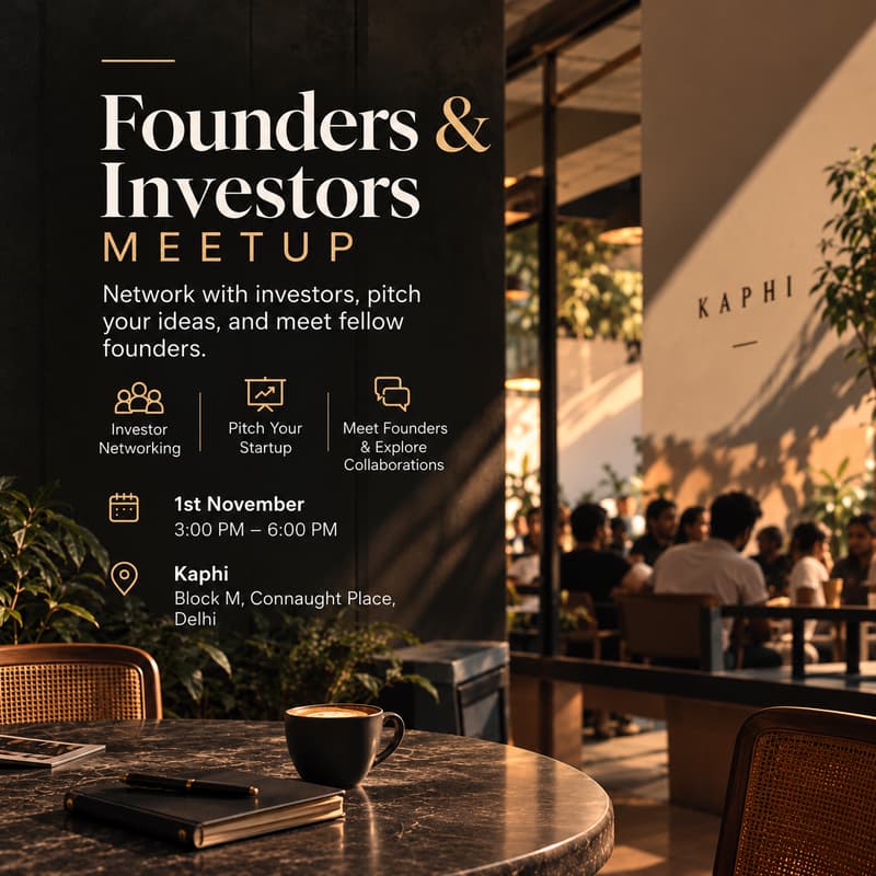 Cover Image for Founder And Investor Meet