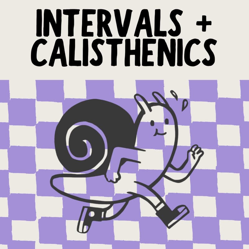 Cover Image for Intervals + Calisthenics with Valentino