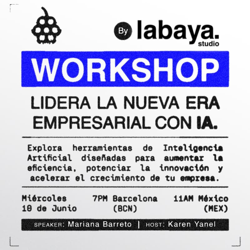 Cover Image for Lidera la Nueva Era Empresarial con IA: Taller Práctico