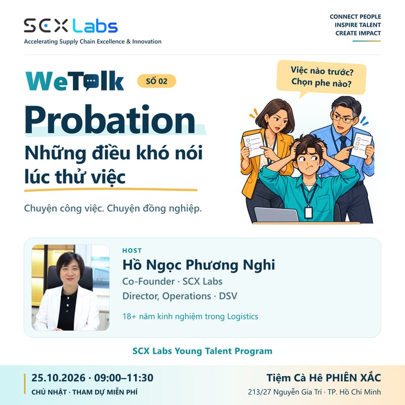 Cover Image for WeTalk #2: Probation — Những điều khó nói lúc thử việc