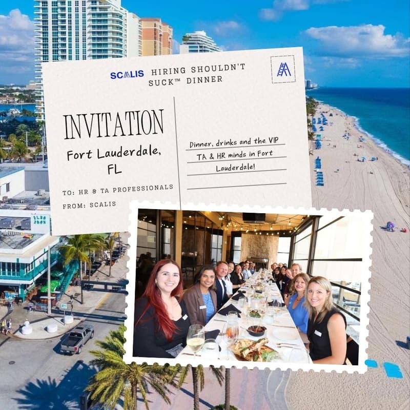 Cover Image for Hiring Shouldn't Suck™ Dinner (Fort Lauderdale - 10/7/26)