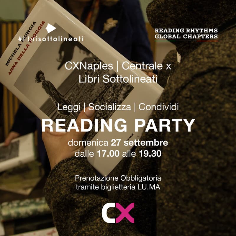 Cover Image for Reading Party Napoli: domenica 27 settembre