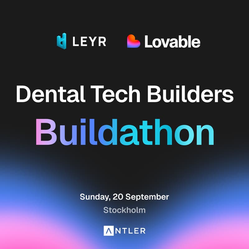 Cover Image for Leyr x Lovable Buildathon: Dental Tech Builders