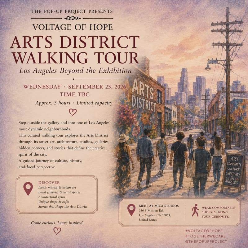 Cover Image for ARTS DISTRICT WALKING TOUR