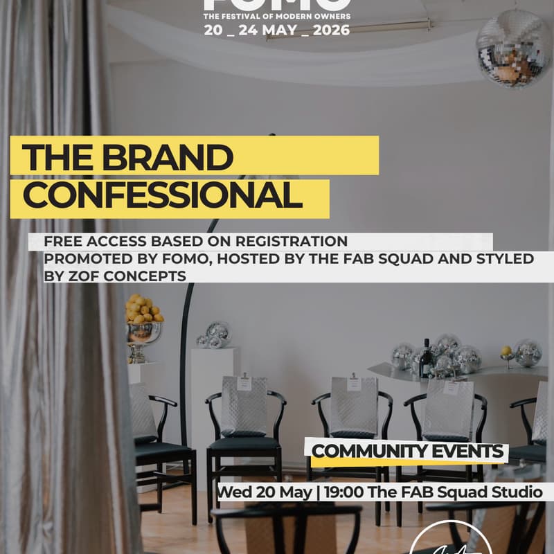 Cover Image for THE BRAND CONFESSIONAL by The FAB Squad