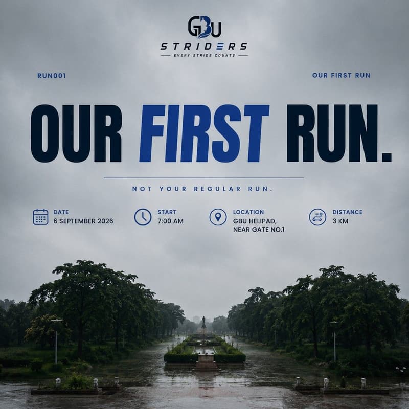 Cover Image for GBU STRIDERS RUN001